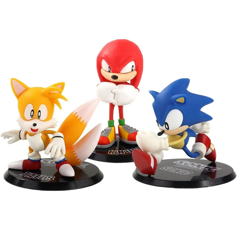 فیگور سونیک sonic ست 3 عددی کد 0127 — تصویر ۵