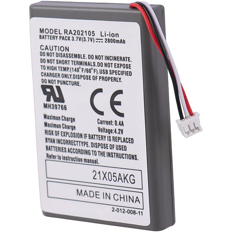 باتری شارژی دسته PS5 مدل RA202105 ظرفیت 2800mAh — تصویر ۲