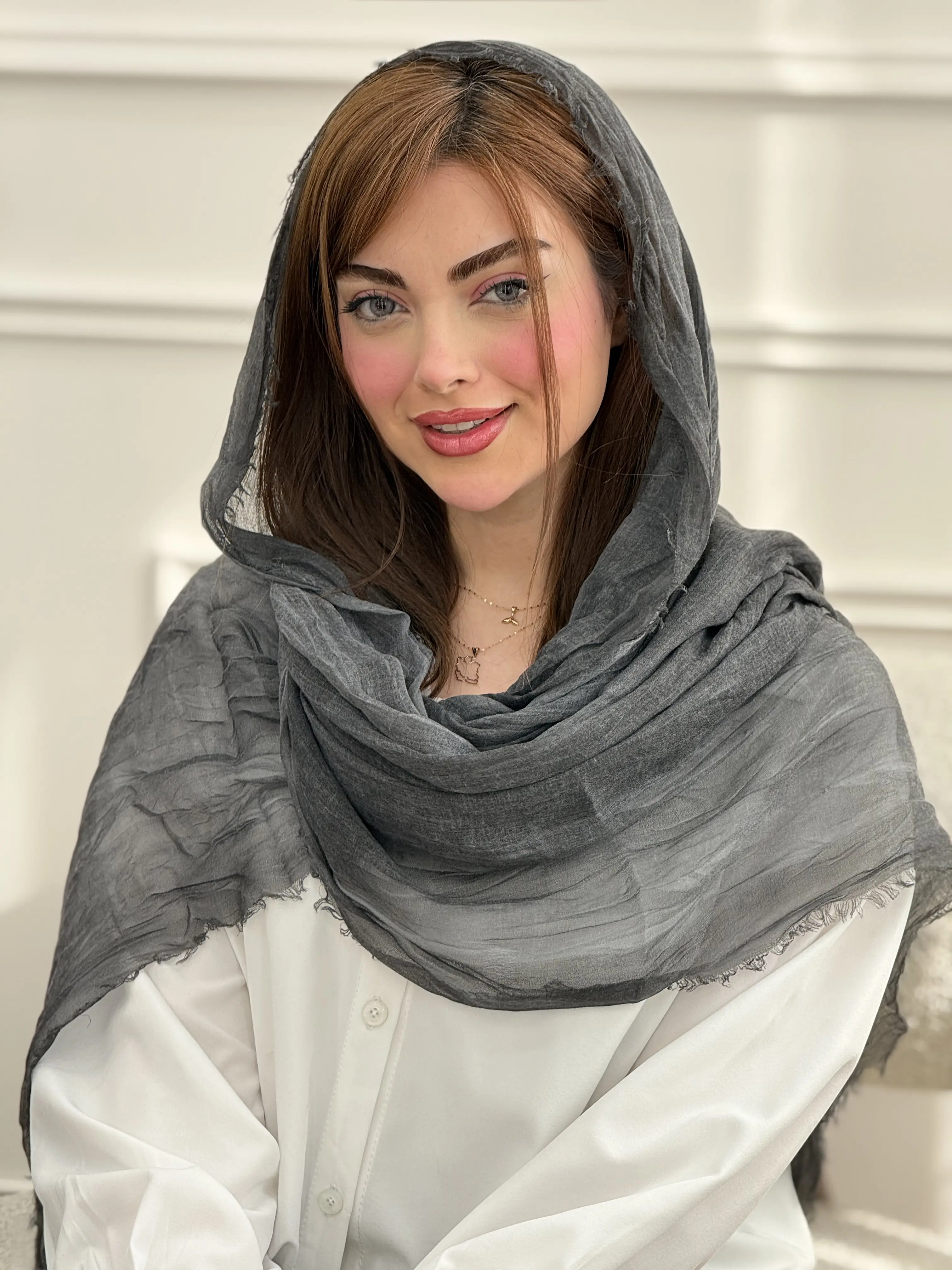 شال نخی چروک دورریش — تصویر ۲