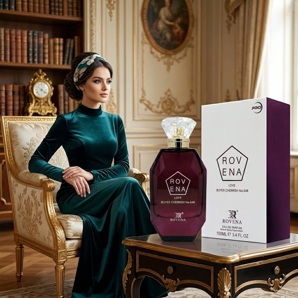 عطر ادکلن 2026 زنانه مردانه کایالی لاوفست برنینگ چری 48 روونا فرانسه مدل لاو بایر چریش شماره 48 (Rovena love buyer cherrish no.48) حجم 100 میل — تصویر ۲