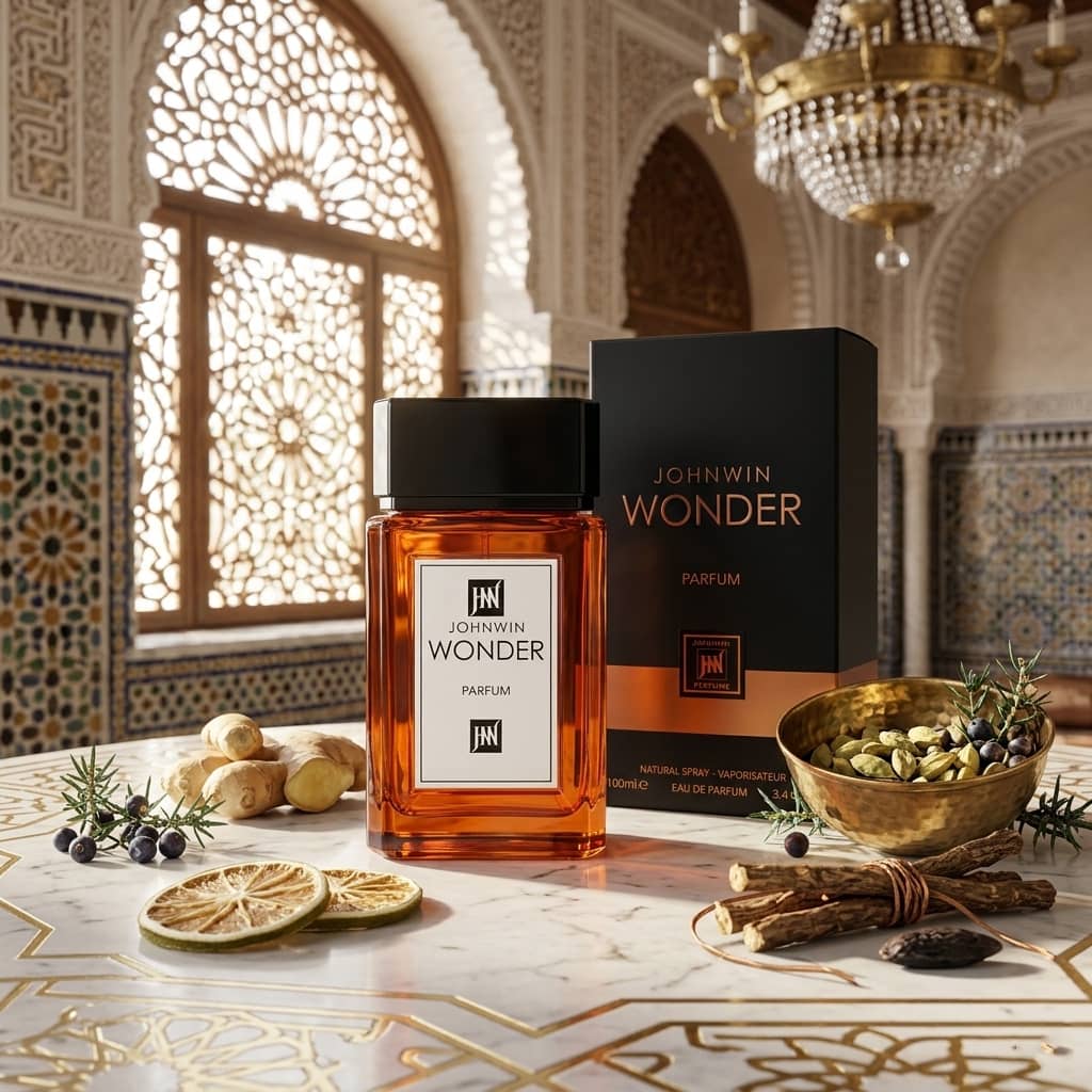 عطر ادکلن 2026 مردانه آزارو وانتد جانوین جکوینز مدل وندر پارفوم (Johnwin – Jackwins wonder parfum) حجم 100 میل — تصویر ۳