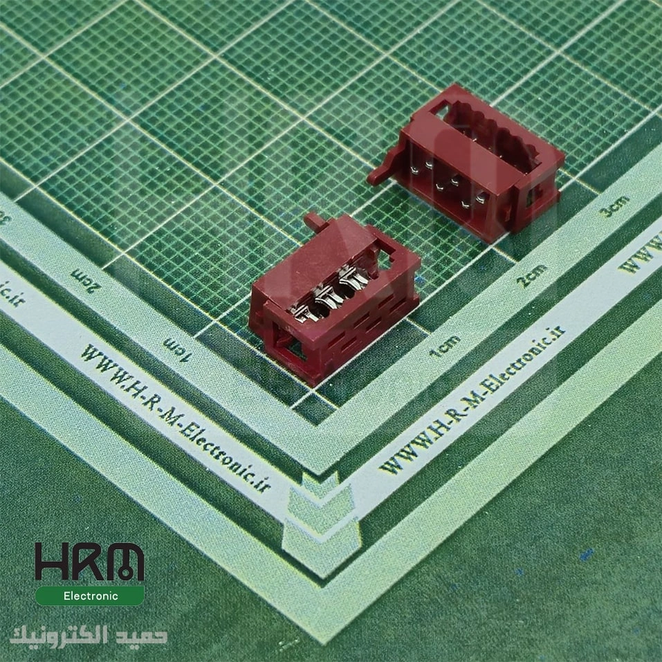 کانکتور micro match (دیل سوکت) نری 6 پین (2.54mm)