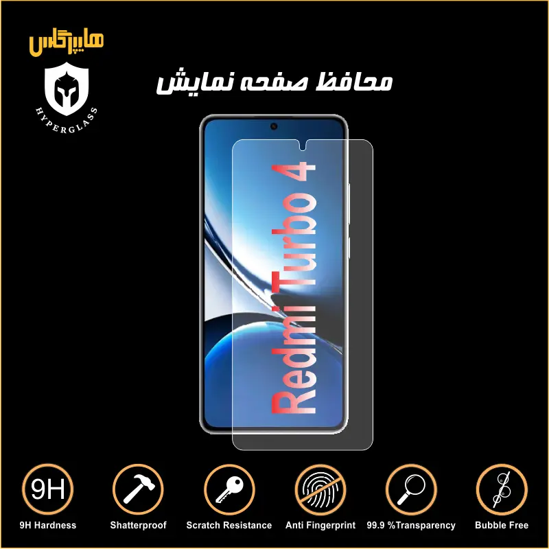 محافظ صفحه نمایش شیاومی ردمی توربو 4 Turbo
