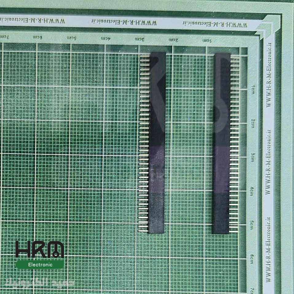 پین‌هدر مادگی 40*1 پین صاف (1.27mm)