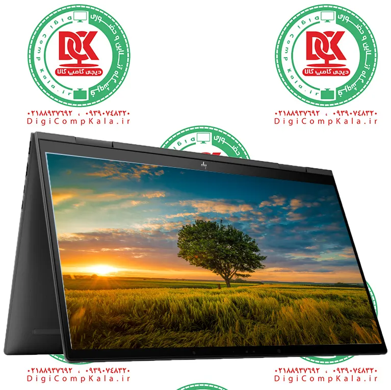 لپ تاپ 15.6 اینچ لمسی اچ پی 360 درجه HP ENVY X360 15 2021 Intel Core i7 1185G7 FullHD IPS نسل 11 اینتل و قلم نوری