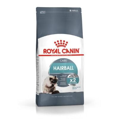 غذای خشک گربه رویال کنین مدل Hairball Care بسته 400 گرمی