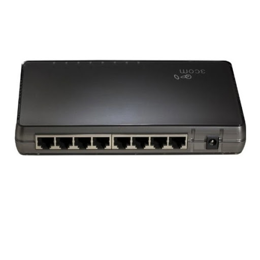 سوئیچ 8 پورت 3COM – استوک با مهلت تست - هیراد — تصویر ۲