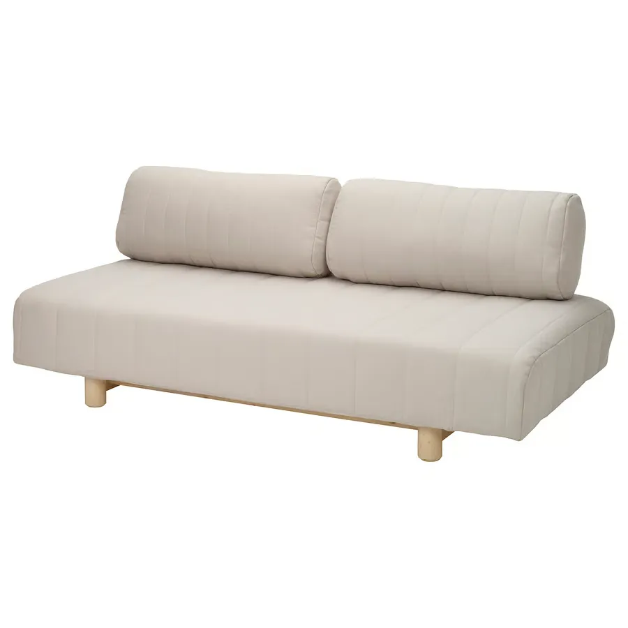 مبل تختخواب شو سه نفره Skiftebo، خاکستری روشن-بژ ایکیا مدل IKEA PS 2026