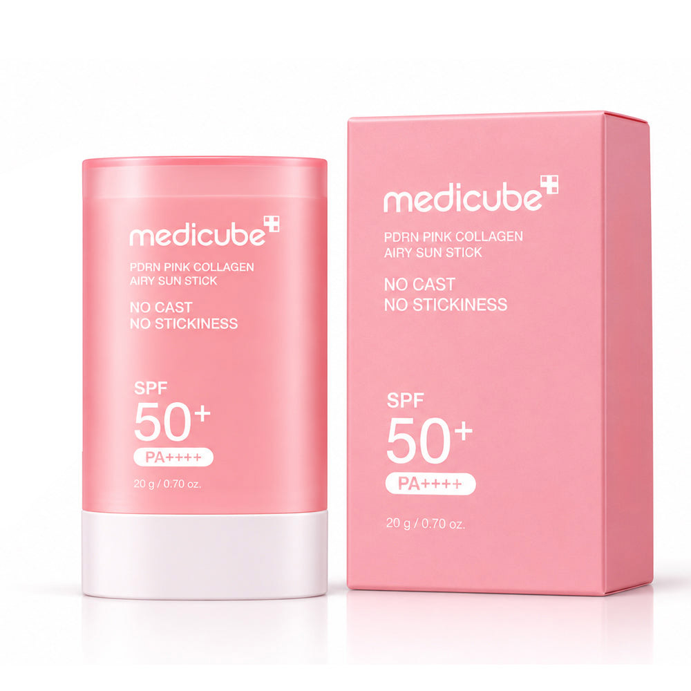 ضد آفتاب استیکی کلاژن PDRN مدی کیوب medicube PDRN Pink Collagen Airy Sun Stick