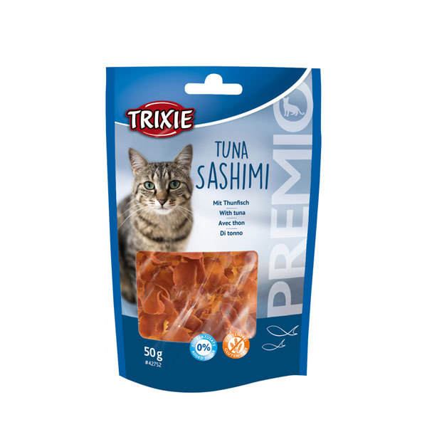 تشویقی گربه با ماهی تن ساشیمی تریکسی – Trixie Tuna Sashimi