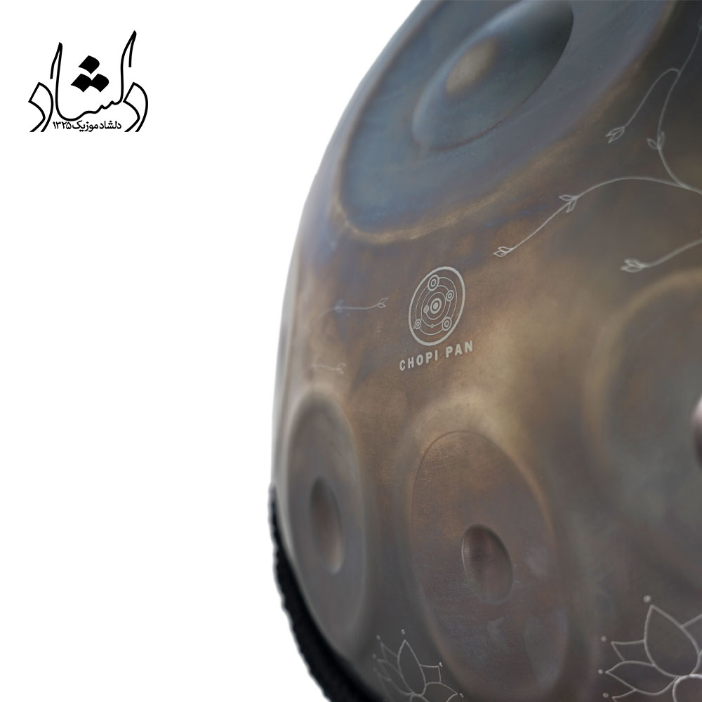 هنگ درام استیل 10 نت طرح دار چوپی پن Chopi Pan طرح 3 — تصویر ۷