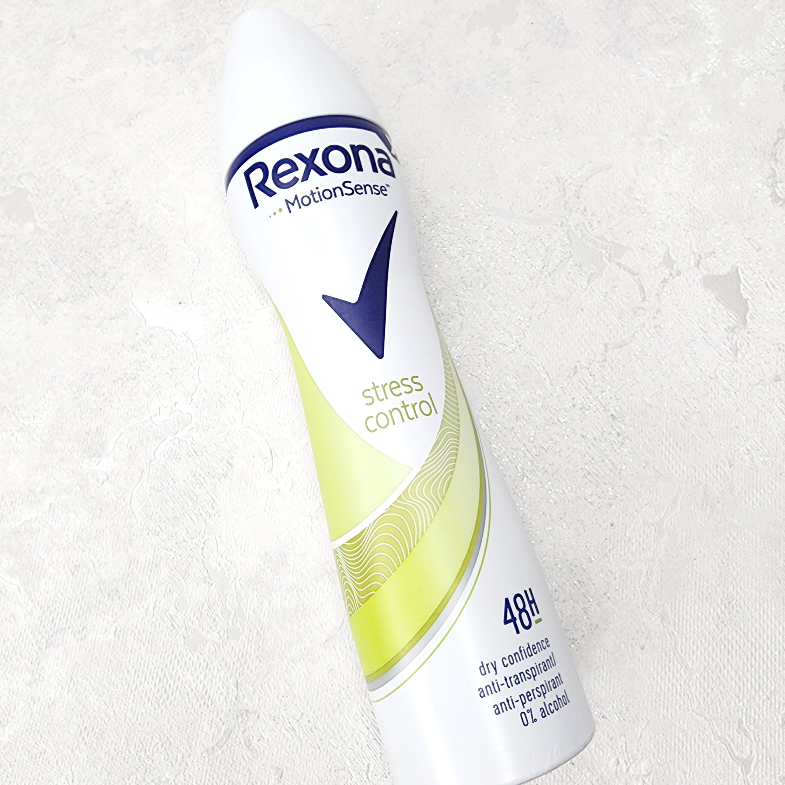 اسپری ضد تعریق رکسونا REXONA ایتالیایی مدل stress controlحجم 200 میلی لیتر — تصویر ۲
