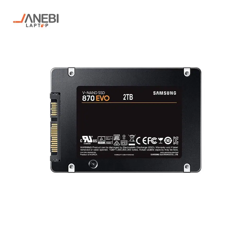 هارد اس اس دی اینترنال سامسونگ مدل EVO 870 ظرفیت 2 ترابایت(جعبه خراب) — تصویر ۵