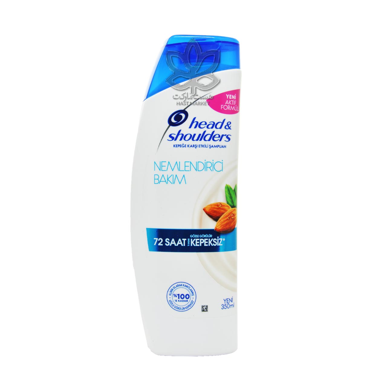 شامپو ضد شوره مرطوب کننده ( با روغن بادام ) ۳۵۰ میل هد اند شولدرز – head &amp; shoulders