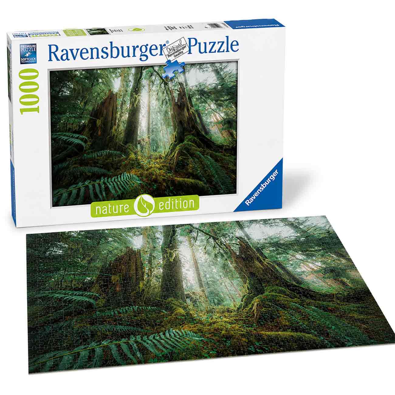 پازل 1000 تکه Ravensburger راونزبرگر طرح In the Forest سری Nature