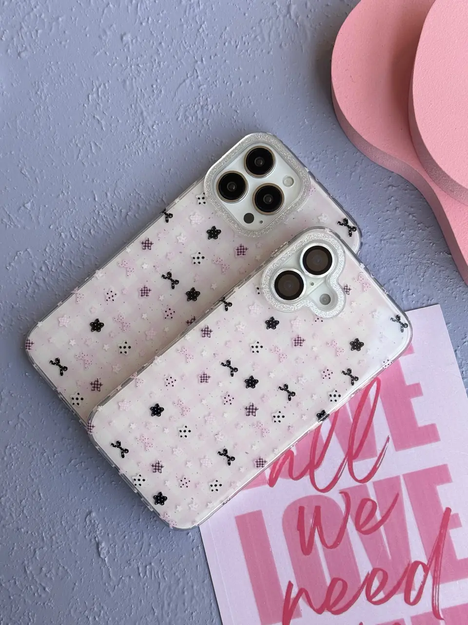 قاب Kawaii Pink Star آیفون (کدC2216) — تصویر ۴