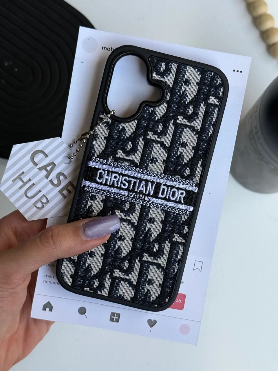 قاب Christian Dior گلدوزی (کدC2231) — تصویر ۲