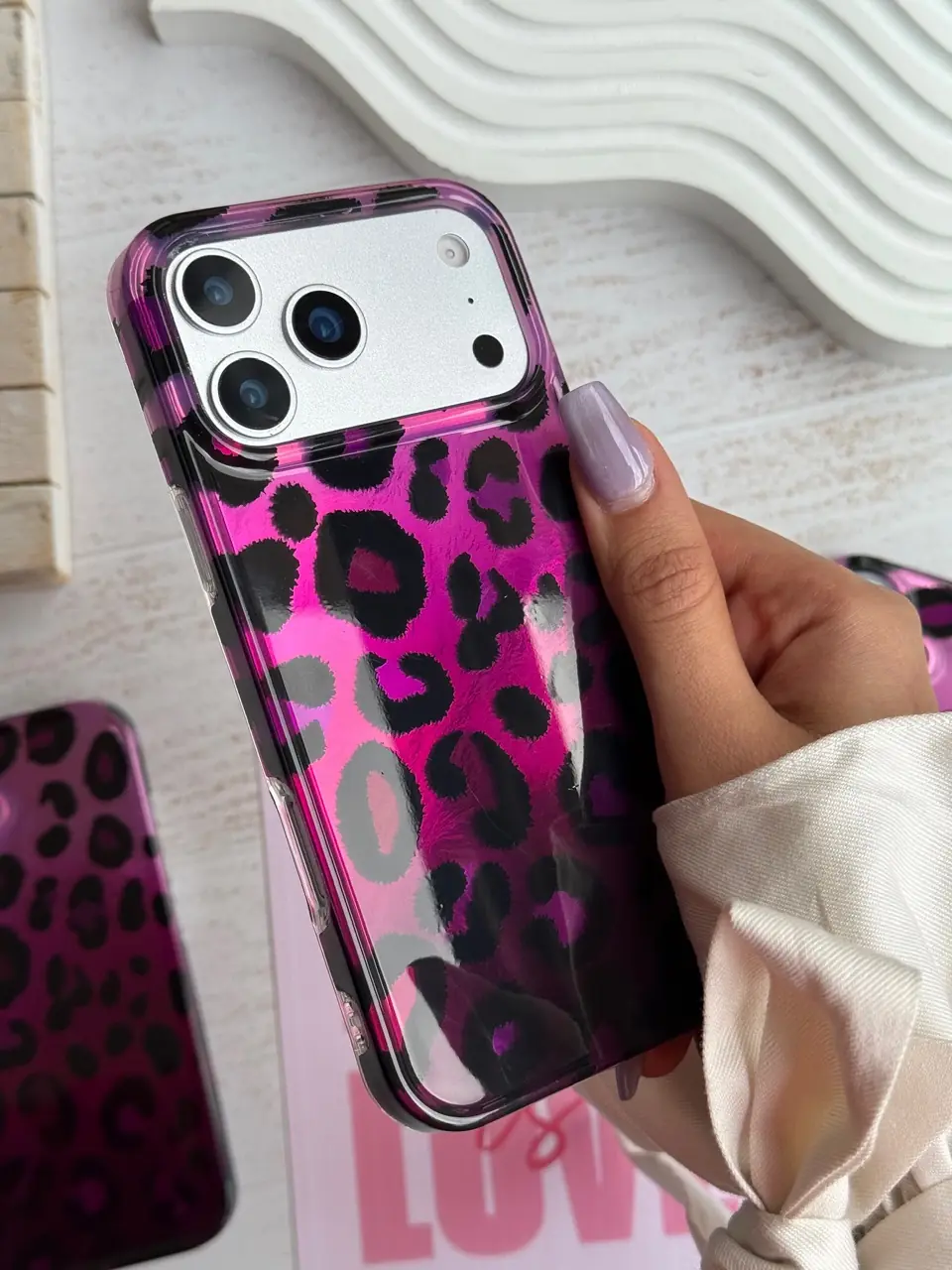 قاب Foxy Violet آیفون (کدC2227) — تصویر ۵