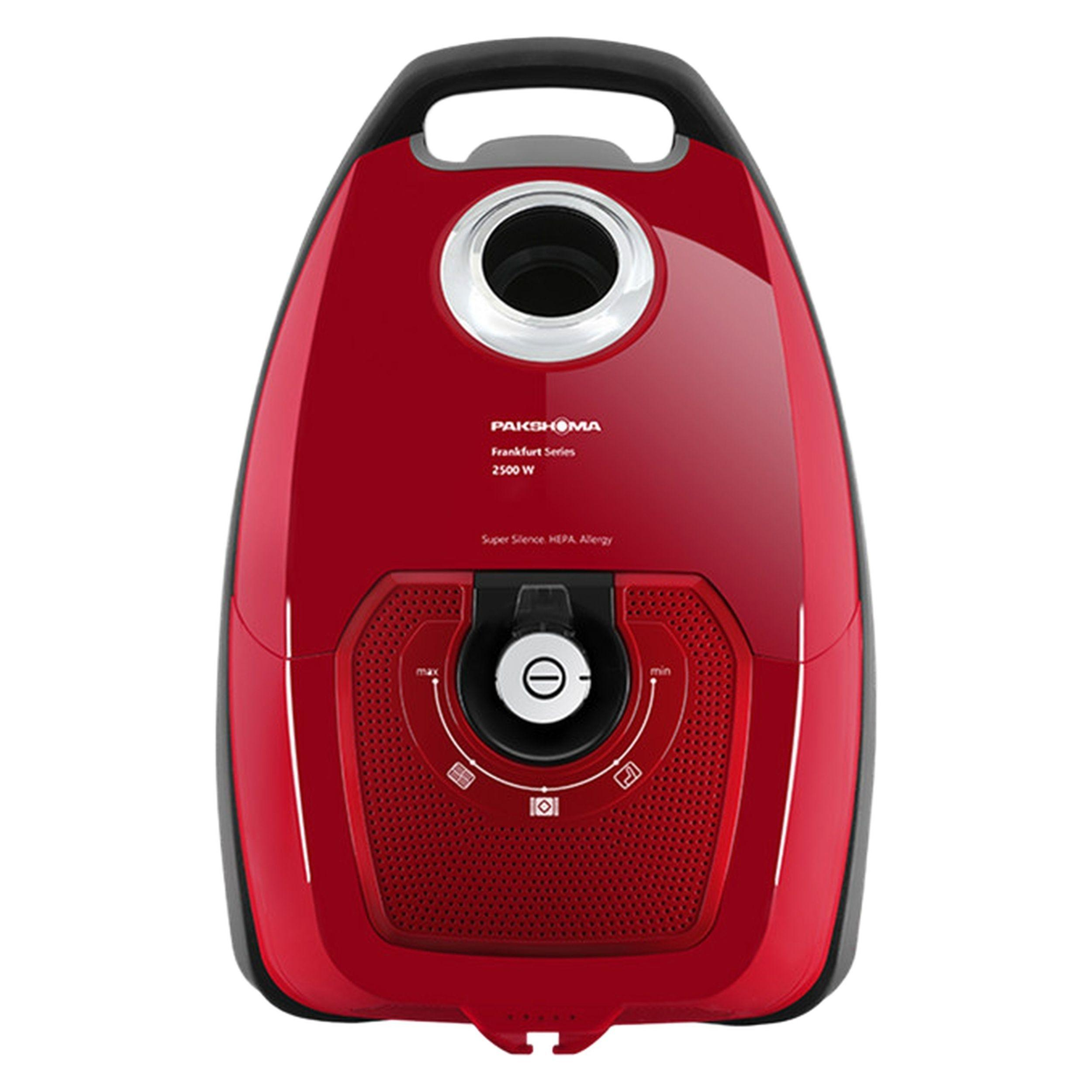 جاروبرقی2500W پاکشوما مدل PVC 5225 R قرمز