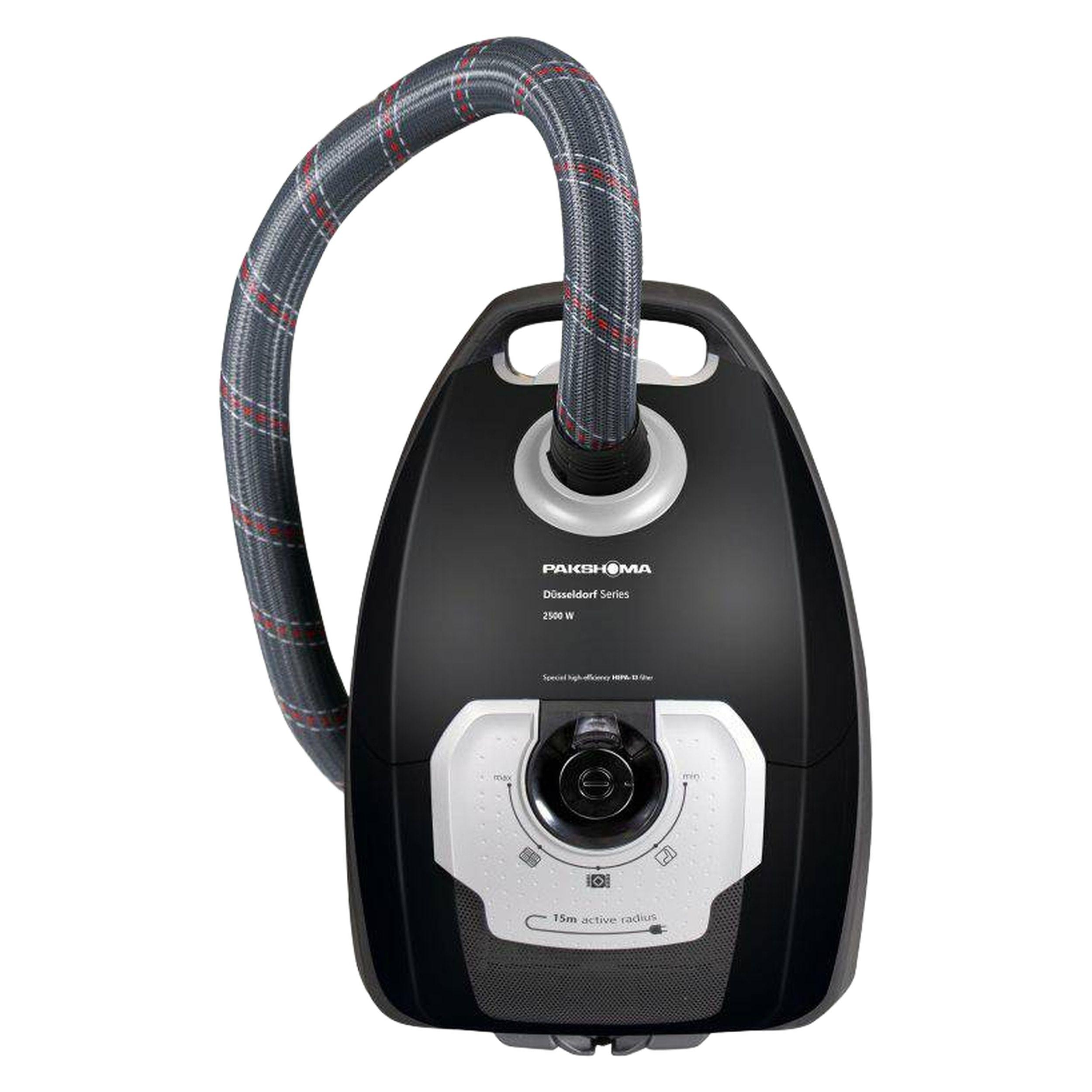 جاروبرقی2500W پاکشوما مدل PVC 5125 B مشکی