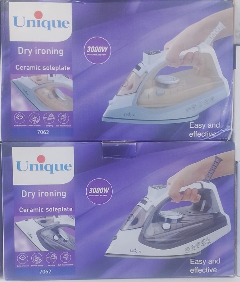 اتو بخار دستی یونیک مدل 7062