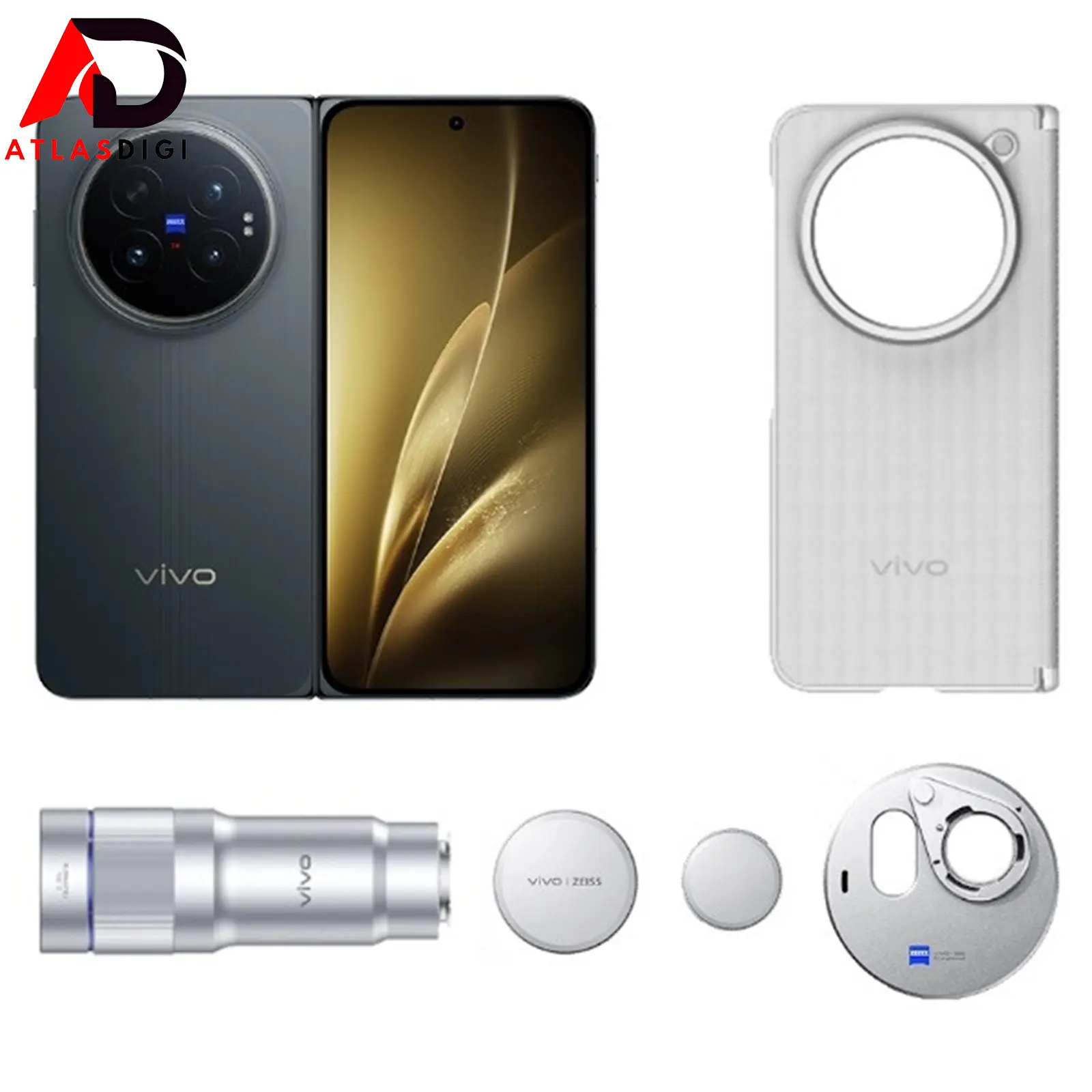 گوشی موبایل ویوو مدل Vivo X Fold6 2026 | ظرفیت 1TB | رم 16GB | به همراه کیت کامل عکاسی ZEISS — تصویر ۲