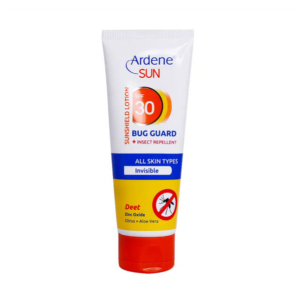 لوسیون ضد آفتاب SPF30 دافع حشرات آردن سان 75 میلی لیتر