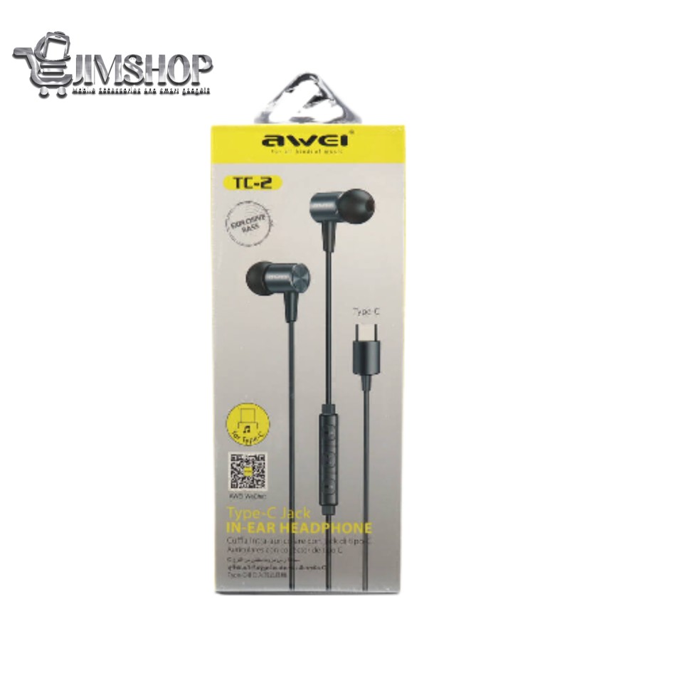 هندزفری Awei TC-2 Type-C — تصویر ۲