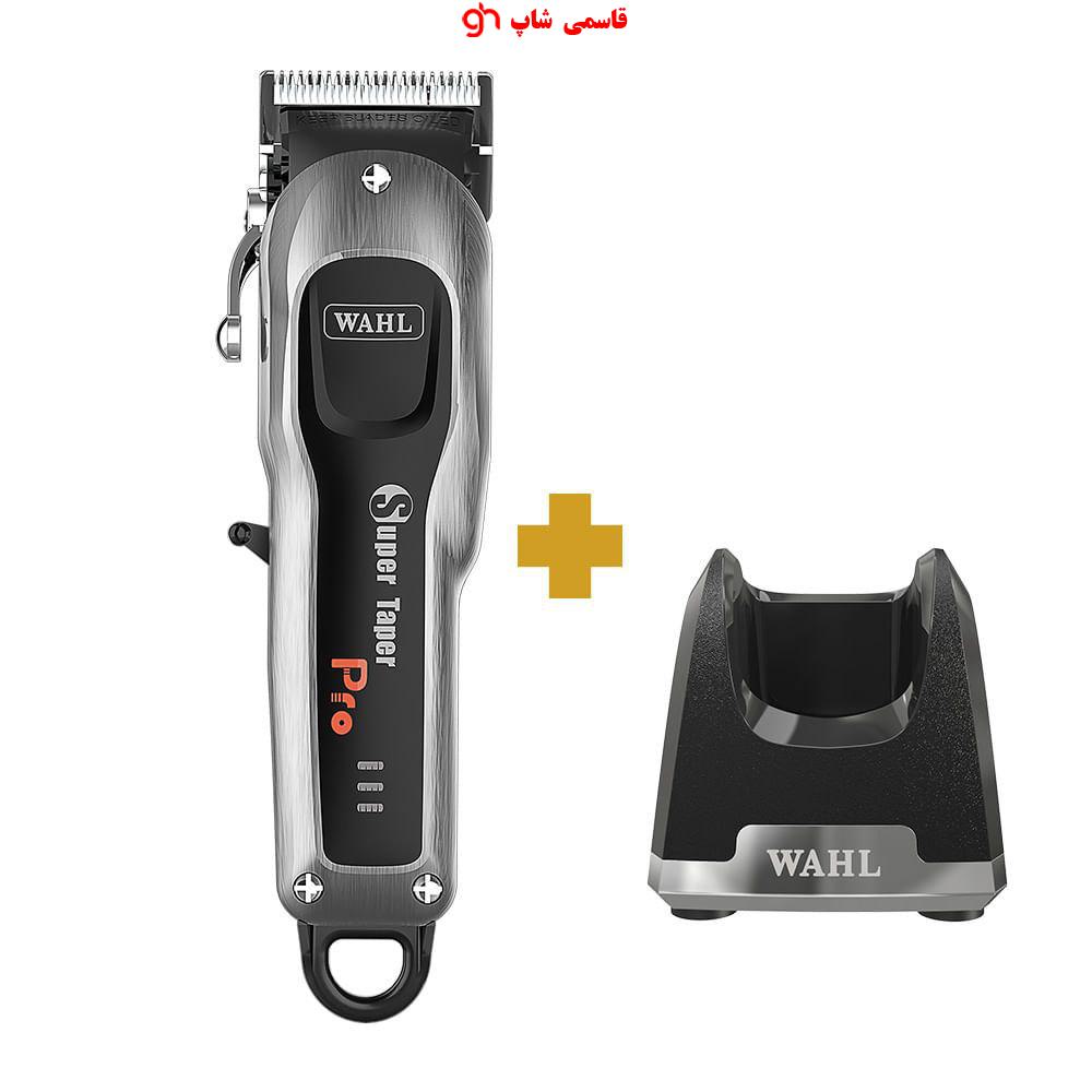 ماشين اصلاح وال سوپر تاپیر پرو امریکایی سرو صورت شارثى پايه دار مدل 8148L1 — تصویر ۸