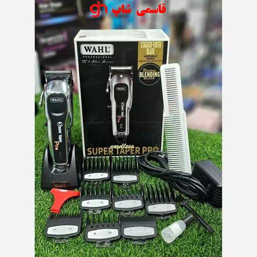ماشين اصلاح وال سوپر تاپیر پرو امریکایی سرو صورت شارثى پايه دار مدل 8148L1 — تصویر ۷
