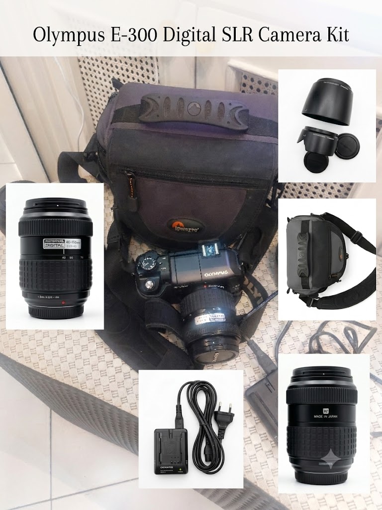 دوربین عکاسی Olympus E-300 DSLR در حد نو — تصویر ۲