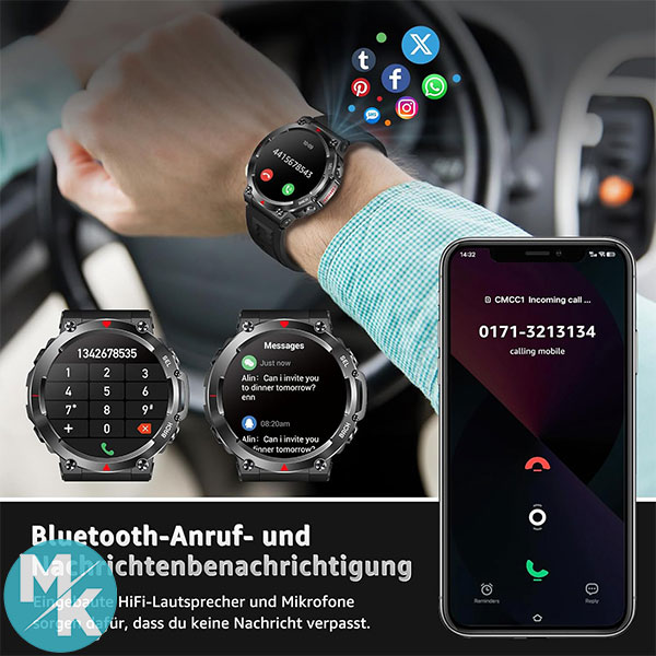 ساعت هوشمند برند AZTTKIA مدل L85 — تصویر ۵