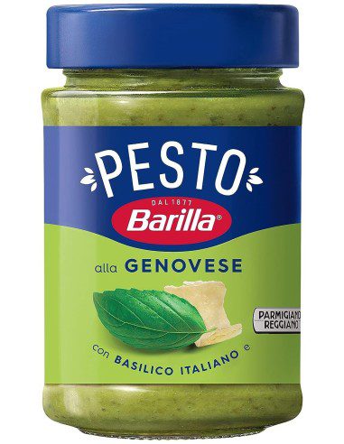 سس پستو باریلا سبز (با ریحان ایتالیایی) Barilla Pesto Genovese 190g