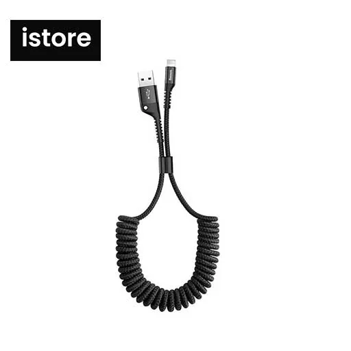 کابل تبدیل USB به لایتنینگ باسئوس مدل Fish Eye Spring CALSR-01 طول 1 متر نو با گارنتی
