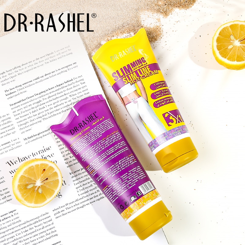 کرم چربی سوز زنجبیل زردچوبه دکتر راشل اورجینال رفع سلولیت150گرم DR.RASHEL SLIMMING HOT CREAM — تصویر ۲