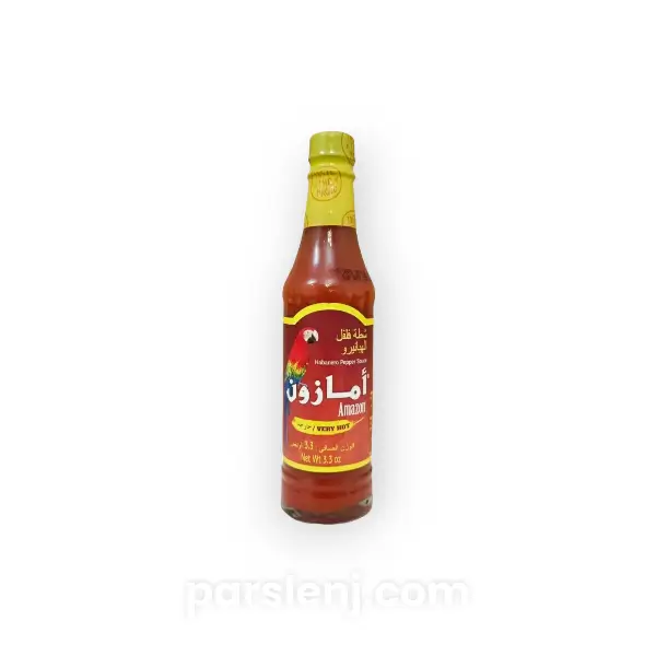 سس فلفل قرمز تند آمازون مدل hot هات 97 میلی اصل کلمبیایی