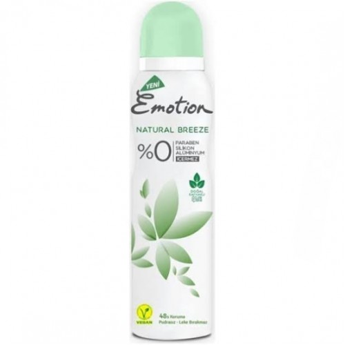 اسپری ضد تعریق زنانه ایموشن مدل Natural Breeze حجم 150 میل — تصویر ۲