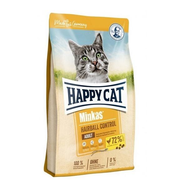 غذای گربه مینکاس هیربال هپی کت – Minkas Hairball
