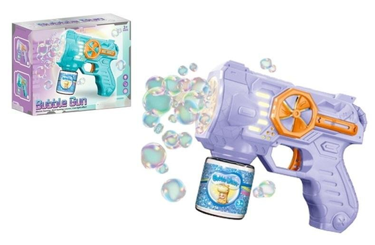 تفنگ حباب ساز مخزن دار باطری خور Bubble Gun