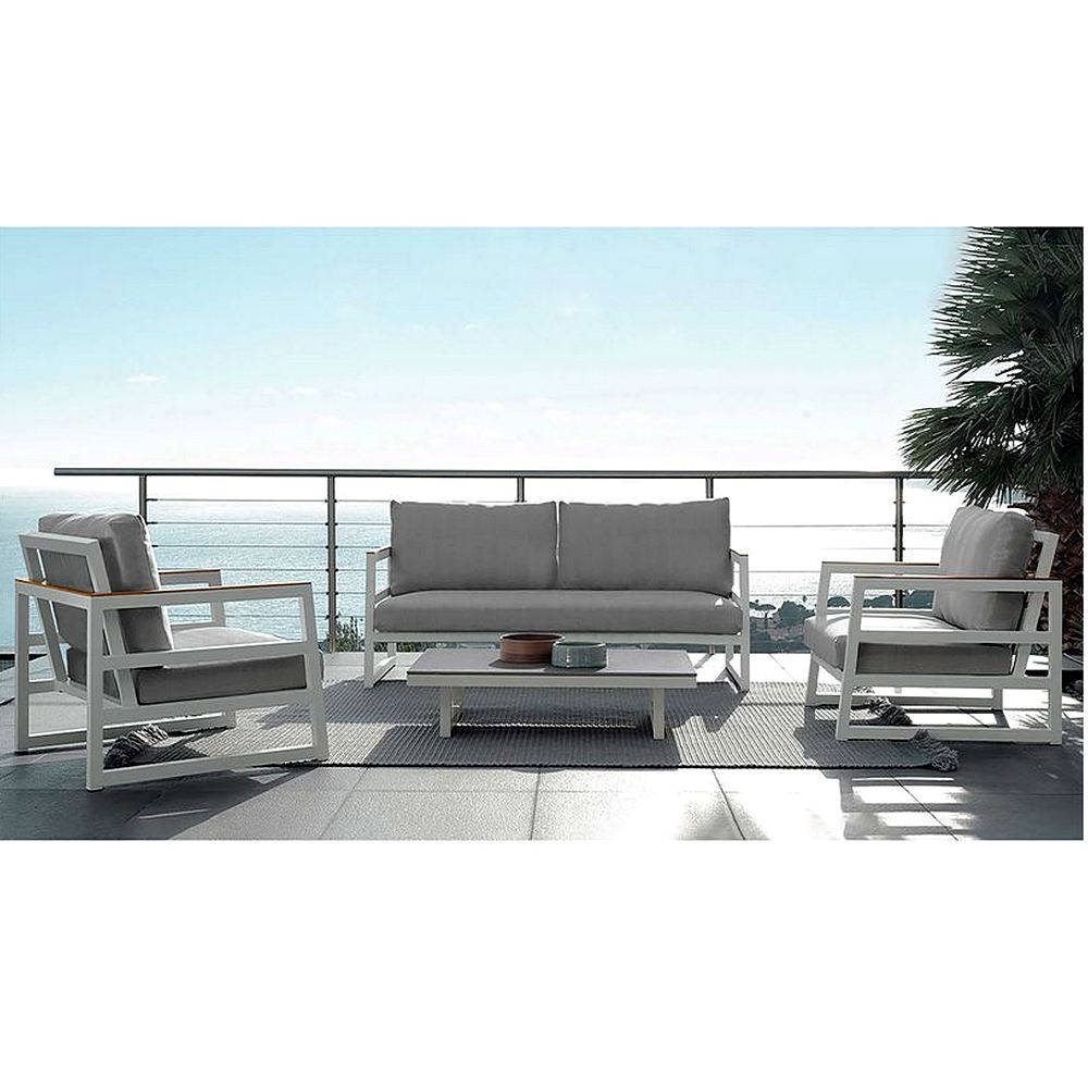 مبل تکنفره نظری مدل دنیز2-تمام آلومینیومی- Deniz II Single Seat — تصویر ۲