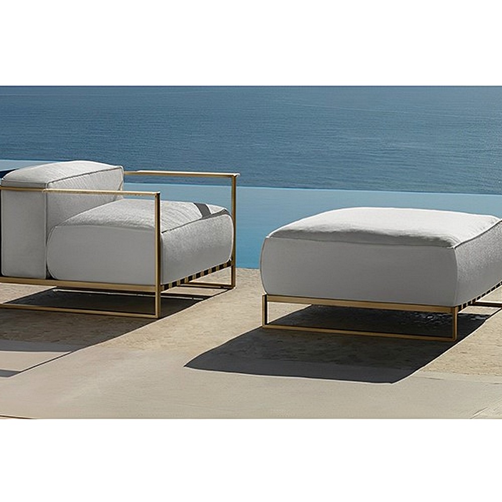 مبل تکنفره نظری مدل دنیز لانژ دسته دار -Deniz lounge Single Seat — تصویر ۸