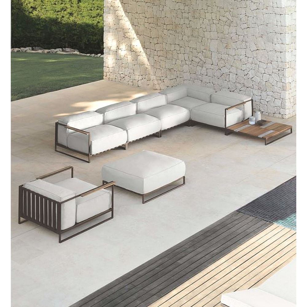 مبل تکنفره نظری مدل دنیز لانژ دسته دار -Deniz lounge Single Seat — تصویر ۴