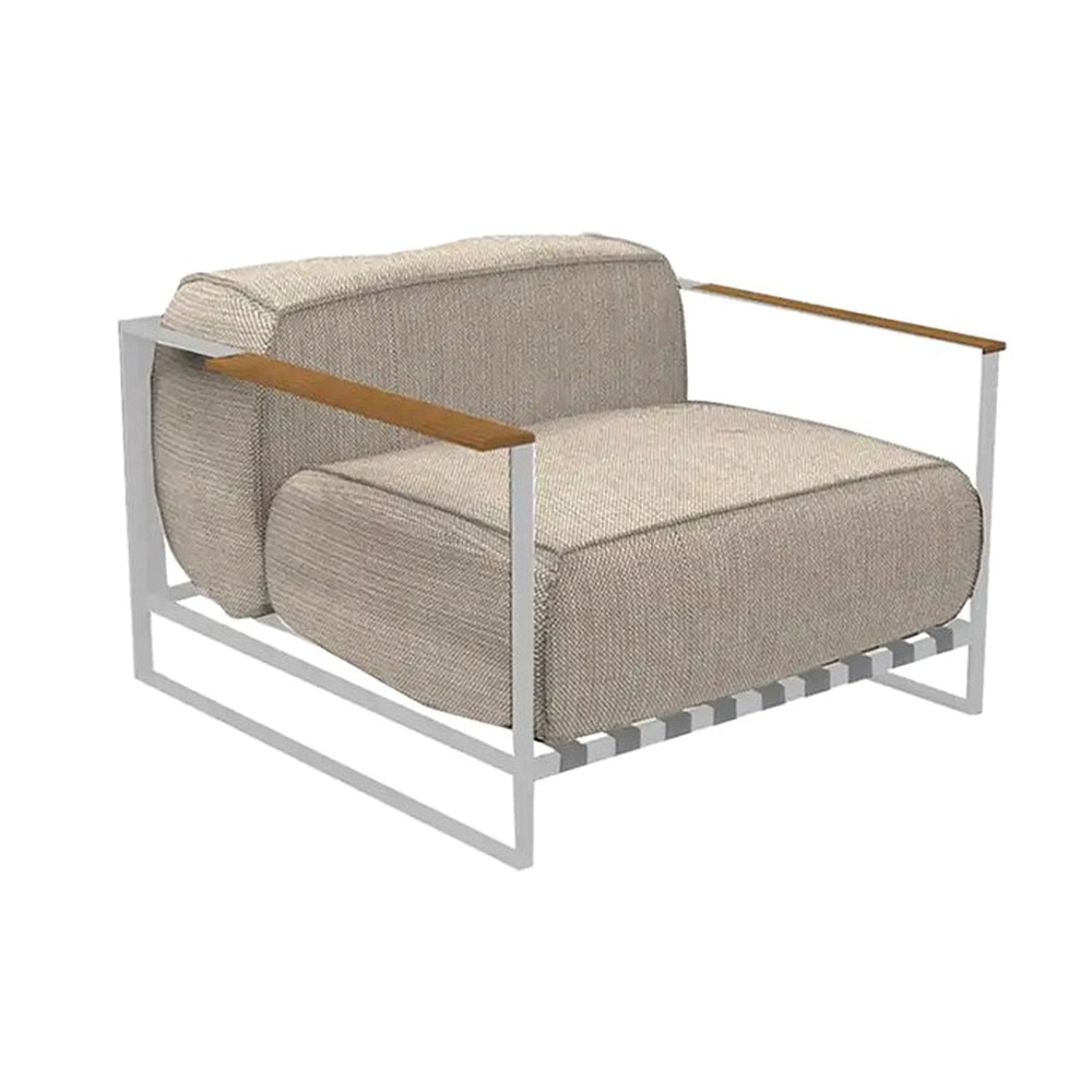 مبل تکنفره نظری مدل دنیز لانژ دسته دار -Deniz lounge Single Seat — تصویر ۷