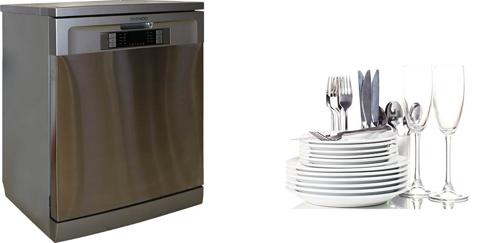 ماشین ظرفشویی دوو 1412 مدل DDW-M1412S — تصویر ۴