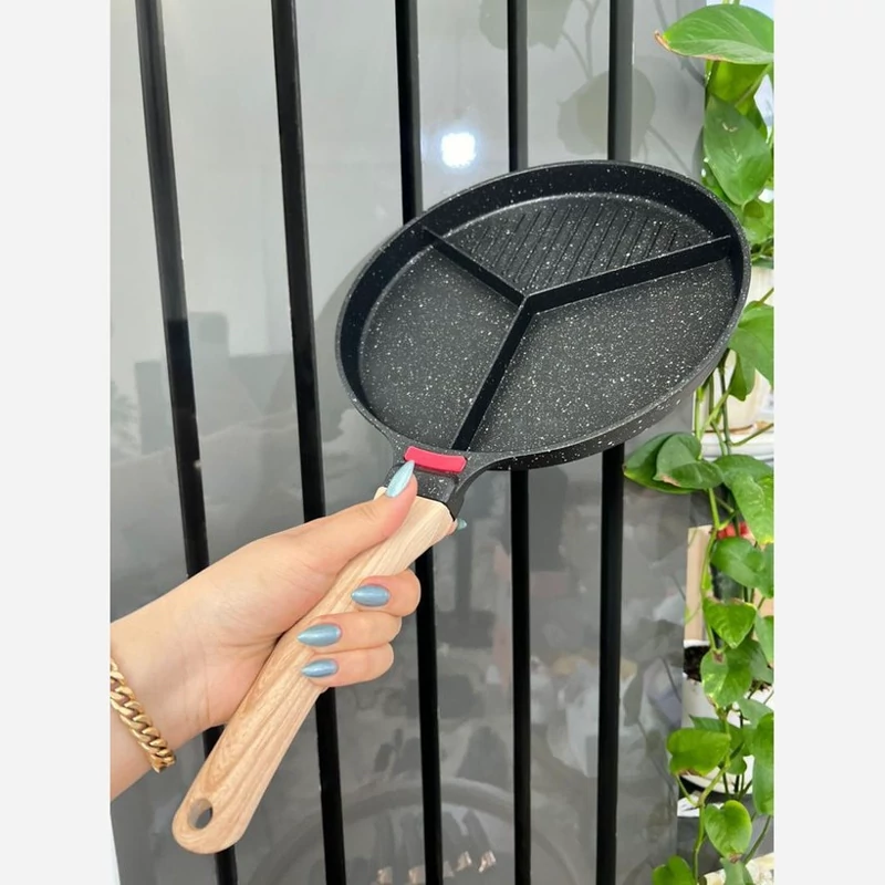 تابه 3 خانه گرانیتی درجه یک وارداتی اصل — تصویر ۲