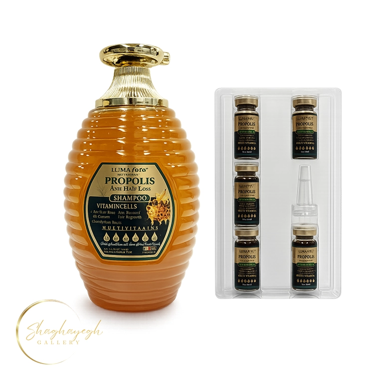 شامپو ضد ریزش مو پروپولیس لوفوفو 850 میل LUMAfofo Professional Propolis Anti Hair Loss Shampoo 850ml