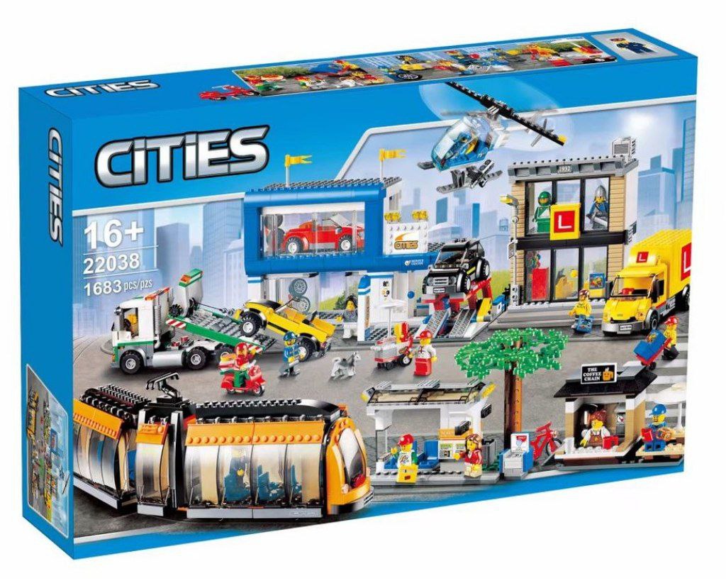 لگو شهر مدل CITIES برند LEPIN کد 22038