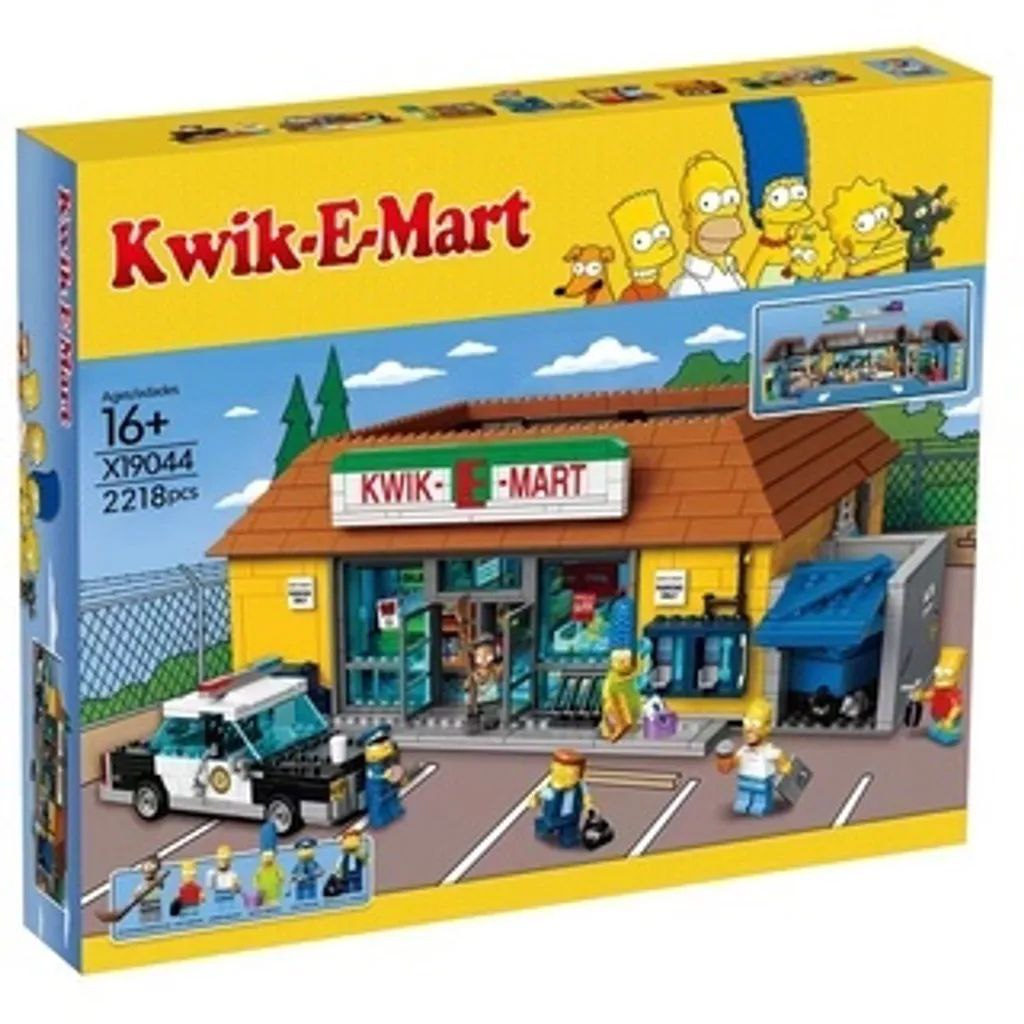 لگو سیمسون مدل‏ Kwik-E-Mart کد X19044