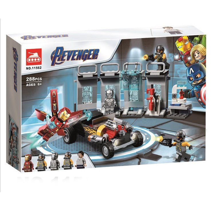 لگو پایگاه آیرونمن مدل REVENGER کد 11562