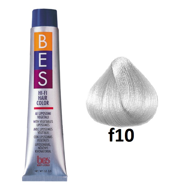 رنگ موی بس سری Fashion مدل Natural Silver شماره F10